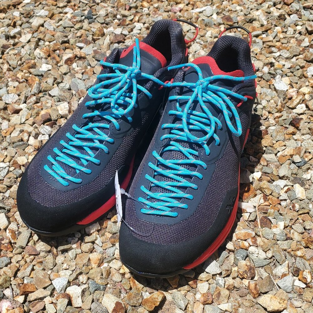 La Sportiva TX Guide Approach Women Shoes Carbon / Hibiscus EU 39.5 USA 8 NWT